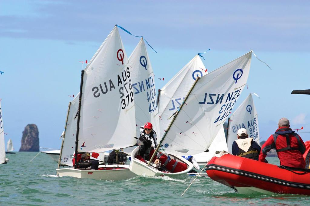 - Optimist Racing action  © John Adair